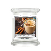 Kringle Candle White Chocolate Chai mirisna svijeća srednje veličine 2 fitilja (411 g)