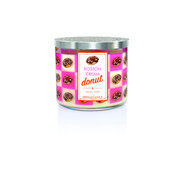 Kringle Candle Boston Cream Donut mirisna svijeća s 3 fitilja 411 g