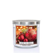 Kringle Candle Deck the Halls mirisna svijeća s 3 fitilja 411 g