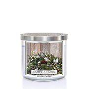 Kringle Candle Juniper Laurel mirisna svijeća s 3 fitilja 411g