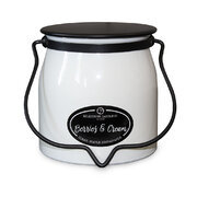 MILKHOUSE CANDLE Berries & Cream mirisna svijeća BUTER JAR 2 fitilja (454 g)
