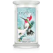 Kringle Candle Snowbird velika mirisna svijeća s 2 fitilja (624 g)