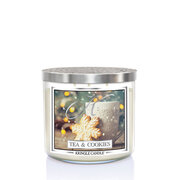 Kringle Candle TUMBLER Tea & Cookies Mirisna svijeća s 3 fitilja (411 g)