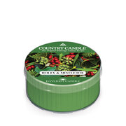 Mirisna svijeća Country Candle Holly & Mistletoe (42g)