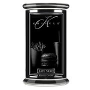 Kringle Candle Reserve Late Night velika mirisna svijeća s 2 fitilja (624 g)