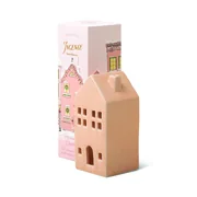Paddywax Incense Holiday Village Ceramic Pink Townhouse - kuća za 20 čunjeva tamjana - Dragun Kesten