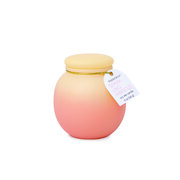 Paddywax ORB svjetlucava mirisna svijeća s žuto-ružičastim ombre hibiskusom 5 oz./141 g