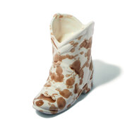 Paddywax NASHVILLE COWBOY BOOTS Svijeća s mirisom pustinjske breskve 6 oz./170 g