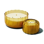 Paddywax RIPPLE Golden Ember mirisna svijeća u staklenoj posudi 4,5 oz./128 g