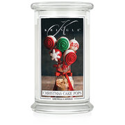 Kringle Candle Christmas Cake Pops velika mirisna svijeća s 2 fitilja (624 g)