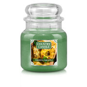 Country Candle Charred Pineapple srednja mirisna svijeća s 2 fitilja (510 g)