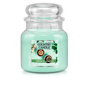 Country Candle Lemon Tea & Roses srednja mirisna svijeća s 2 fitilja (510 g)