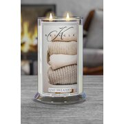 Kringle Candle Knit Sweaters velika mirisna svijeća s 2 fitilja (624 g)