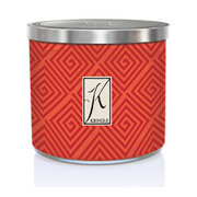 Kringle Candle TUMBLER Bourbon Apple & Oud mirisna svijeća s 3 fitilja (411 g)