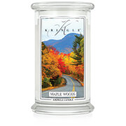 Kringle Candle Maple Woods velika mirisna svijeća s 2 fitilja (624 g)