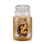 Country Candle Almond Butter Cookies velika mirisna svijeća s 2 fitilja (737 g)