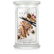 Kringle Candle Frosted Spice velika mirisna svijeća s 2 fitilja (624 g)