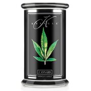 Kringle Candle Reserve Cannabis mirisna svijeća velika 2 fitilja (624 g)