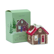 Paddywax Incense No.05 Alpine Chalet Style - keramička kuća s mirisom Palo Santo (sadrži 1 čajnu svijeću + 20 čunjeva tamjana)