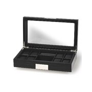 Rothenschild RS-2353-8BL Uhren-, und Accessoires-Box aus Holz [8] schwarz