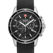 Swiss Alpine Military 7089.9837 Chronograph Mens Watch 44mm 10ATM