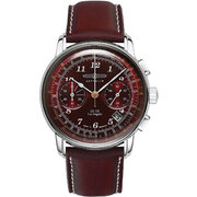 Zeppelin 7614-6 LZ126 Los Angeles Chronograph Mens Watch 43mm 5ATM