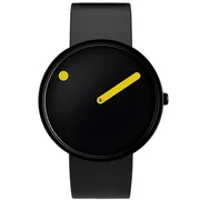 Picto 43388-4120B PICTO black and yellow - Unisex sat