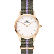 Daniel Wellington DW00100680 Iconic NATO Green/Purple 28mm 3ATM 
