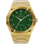 Paul Rich PR-45264 Mens Watch Star Dust II Emerald Dune 43mm 5ATM 