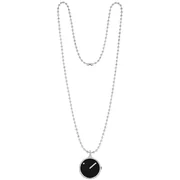 Picto 43369-9012S Ladies Watch Black Necklace 30mm 5ATM 