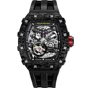 Tsar Bomba TB8208CF-08 Mens Watch Elementar Carbon Fiber Automatic 44mm 5ATM 