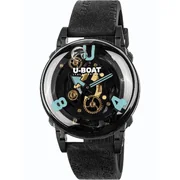 U-Boat 3353 Mens Watch U-65 PVD Aqua 44mm 5ATM 