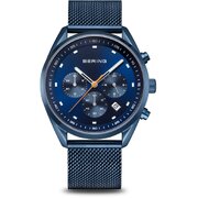 Bering 19240-397 Mens Watch Chronograph 40mm 10ATM 