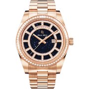 Paul Rich PR-47459 Mens Watch Crown Legacy Rose Gold Aventurine Blue 40mm 5ATM