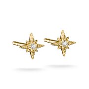 Thomas Sabo H2370-M01-14 Star Stud Earrings Gold-Plated Women