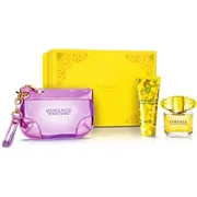 Versace Yellow Diamond Poklon set, Toaletna voda 90ml + mlijeko za tijelo 100ml + kozmetička torbica