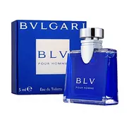 Bvlgari BLV pour Homme Eau de Toilette, 5 ml