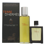 Hermes Terre D´Hermes Parfum Poklon set, parfemska voda punjenje 125ml + parfemska voda plnitelný 30ml