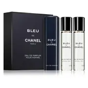 Parfemska voda Chanel Bleu de Chanel, 3x20ml (1x punjiva + 2x dopuna)