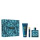 Versace Eros Poklon set, Toaletna voda 100ml + gel za tuširanje 150ml + Toaletna voda 10ml 