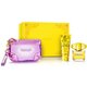 Versace Yellow Diamond Poklon set, Toaletna voda 90ml + mlijeko za tijelo 100ml + kozmetička torbica