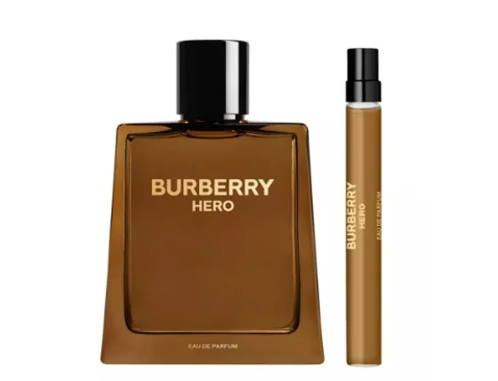Burberry hero darčeková sada, eau de parfum 100 ml  + eau de parfum 10 ml - Burberry_Hero_edp_100ml+edp10ml