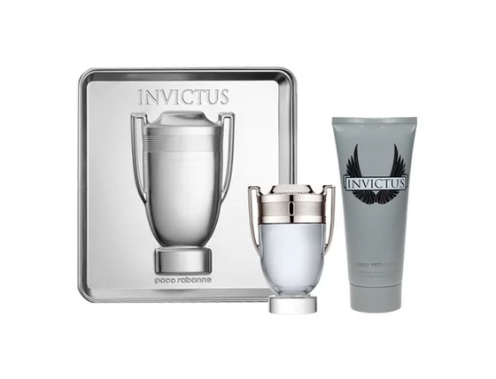 Paco Rabanne Invictus Darčeková sada 50ml Paco rabanne invictus darčeková sada, toaletná voda 50ml + sprchový gél 100ml - Paco Rabanne Invictus Darčeková sada 50ml