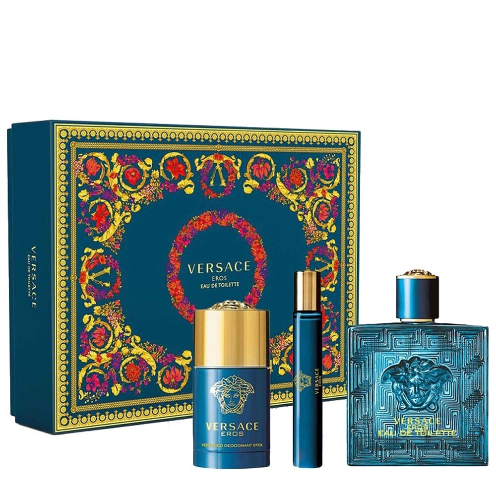 Versace eros new arrivals gift set