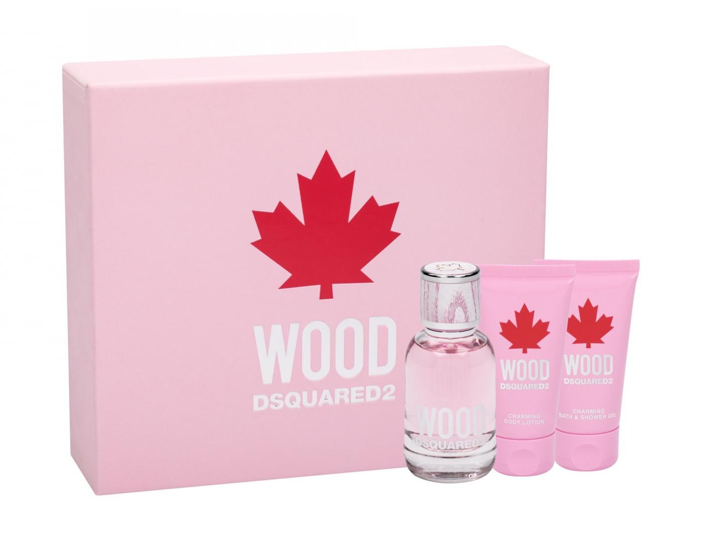 DSQUARED Wood pour femme poklon set toaletna voda 50 ml + losion za ...