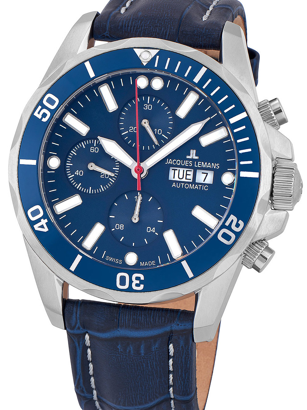 Jacques lemans automatic chronograph hotsell